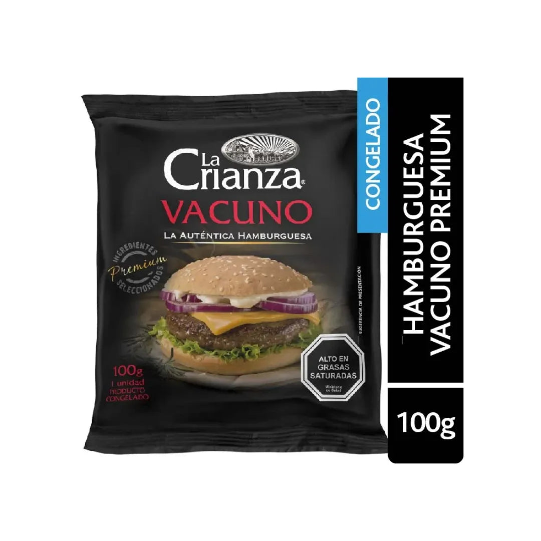 Hamburguesa La Crianza Premium 100Gr