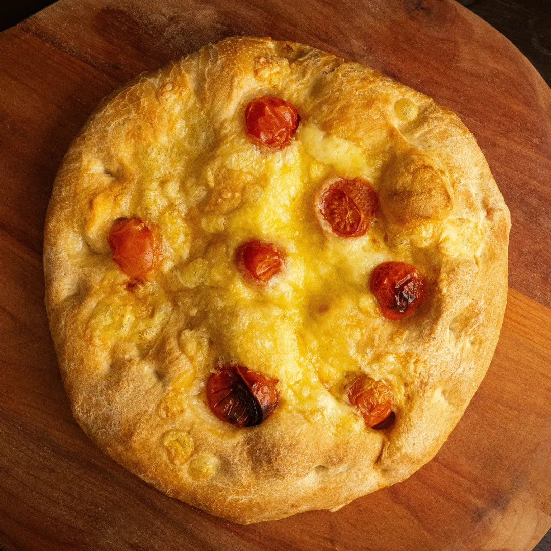 Focaccia Cherry Queso