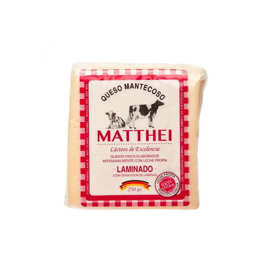 Queso Matthei Laminado 250 Gr