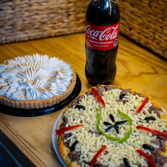 Promo Pie de Limón + Pizza Mechada